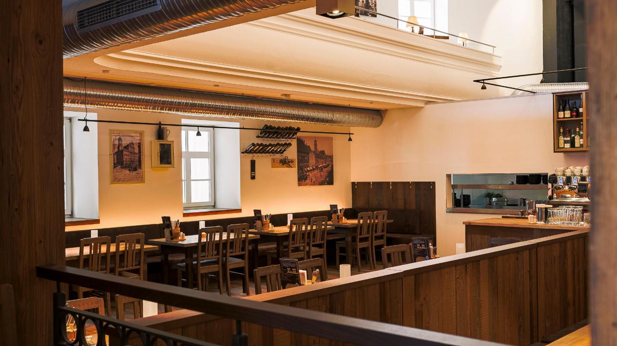 Brauhaus-Hotel Koenig Von Flandern Augsburg Exteriör bild